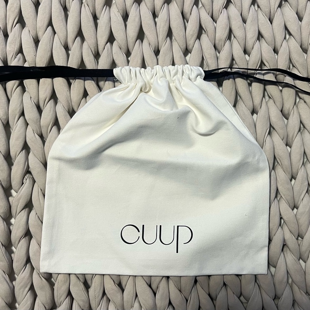 CUUP Ivory Drawstring Dustbag / Pouch - Picture 2 of 2